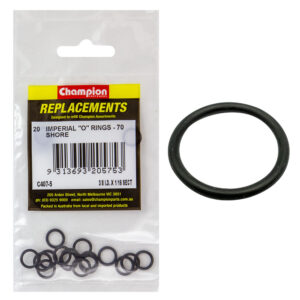 Champion 3/8in (I.D.) x 1/16in Imperial O-Ring -20pk