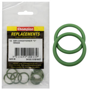 Champion 3/4in (I.D.) x 3/32in Air Cond. (Hmbr) O-Rings-10pk