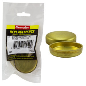 Champion 2-1/16in Brass Expansion (Frost) Plug-Cup Type-2pk*