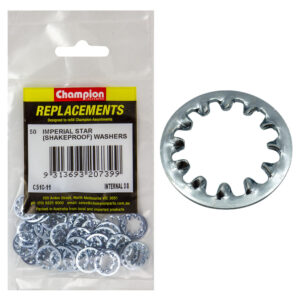 Champion 3/8in internal Star Washer -50pk