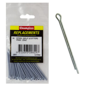 Champion 3.2mm x 50mm Steel Split (Cotter) Pin -36pk