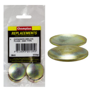 Champion 1-9/16in Expansion (Frost) Plug-Lens/Disc Type-4pk*