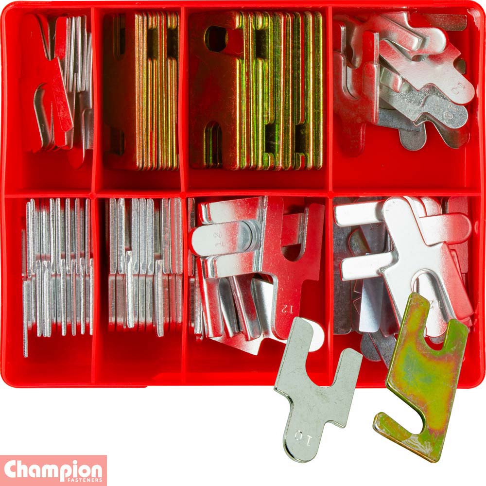 Champion 100pc MM Multifit Wheel Alignment Shim Assortment
