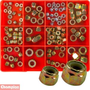 Champion 131pc UNF/UNC Self Locking Nut Assortment