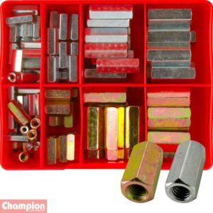 Champion 92pc Metric/UNC Coupling Nut Assortment