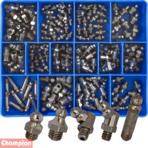 Champion 170pc mm/imp. Grease Nipple Assortment 316/A4 SS
