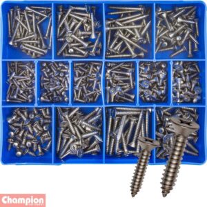 Champion 415pc Self Tapping Screw Assortment CSK PH 304/A2