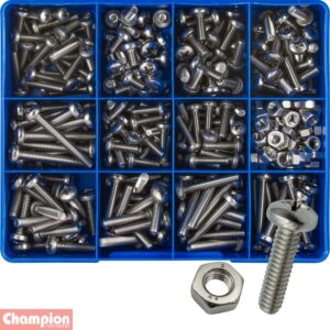 Champion 345pc Metric Machine Screw Assortment Pan HD 316/A4
