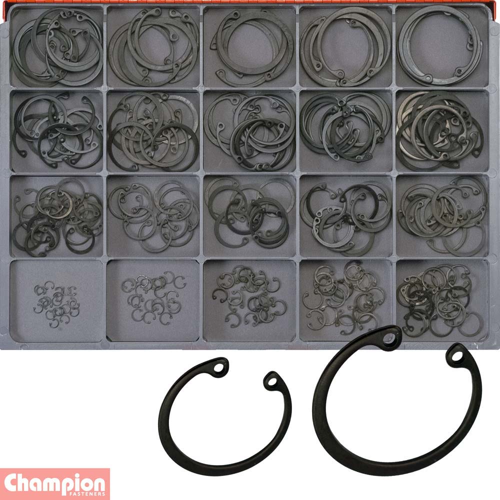 Champion Master Kit 240pc Internal Circlip Asst- Imperial