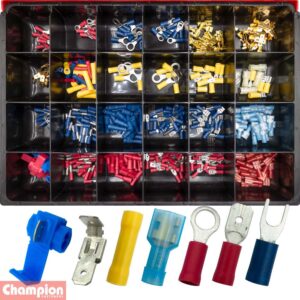 Champion Master Kit  364pc Crimp-Type Wiring Terminal Asst