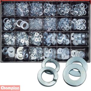 Champion Master Kit 1628pc Flat & Spring Washer (mm/imp)