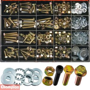 Champion Master Kit 401pc 10mm Bolt & Nut Asst GR8.8