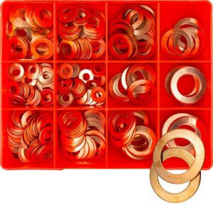 Champion 260pc Imperial 20G Copper Washer Assortment