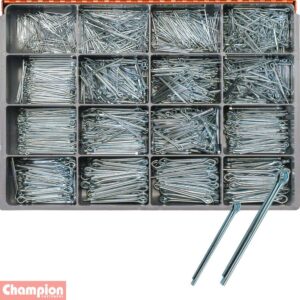 Champion Master Kit 1540pc Zinc Plated Steel Split Pin Asst