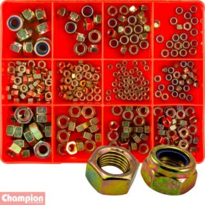 Champion 320pc Metric Nut Assortment (Zinc)