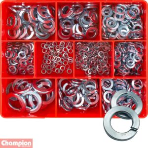 Champion 535pc Metric/Imperial Spring Washer Assortment