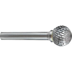 Holemaker Carbide Burr 1/4inx1/4in Ball Shape DC