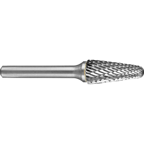 Holemaker Carbide Burr 1/4x5/8inx1/4in Tapered Radius DC