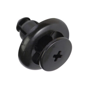 Champion Push Rivet Black 20mm Head x 9mm - 50pk