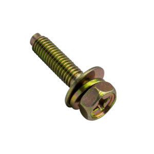 Champion M6 x 20mm Sems Hex /PH Bolt W/Spring & Flat Washer