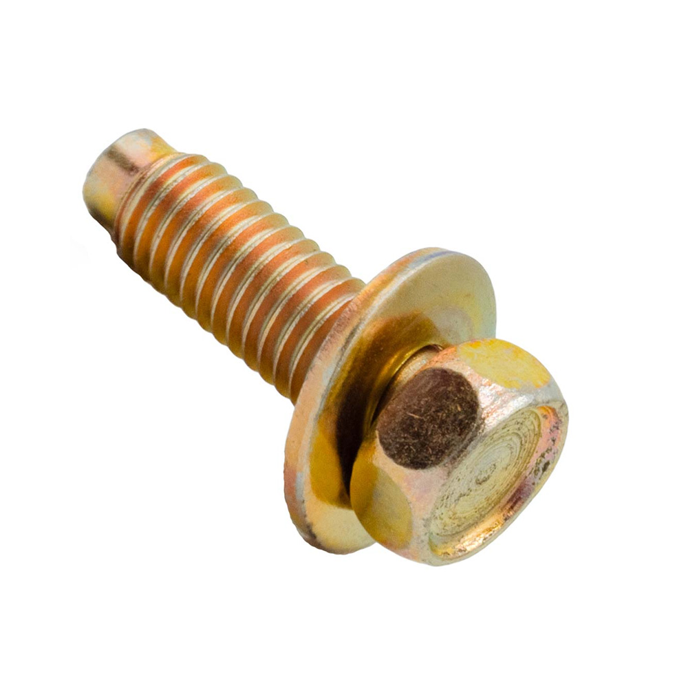 Champion M8 x 25mm Sems HexBolt W/Spring & Flat Washer- 50pk