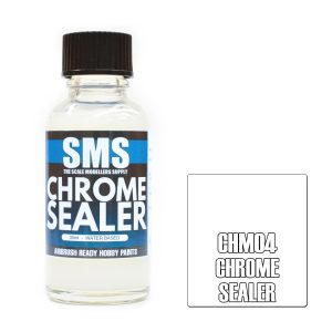 AIRBRUSH PAINT 30ML HYPERCHROME CHROME SEALER ALCOHOL BASE SCALE MODELLERS SUPPLY