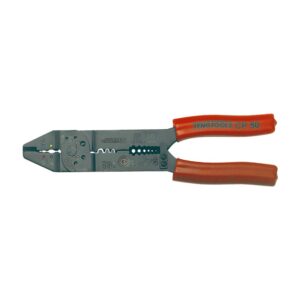 Teng 9in Crimping / Wire Stripper (Red)