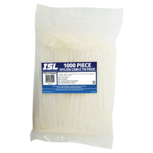 ISL 250 x 3.6mm Nylon Cable Tie - Nat. - 1000pk