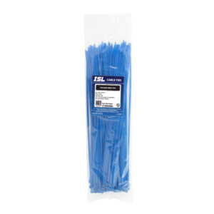 ISL 380 x 4.8mm Nylon Cable Tie - Blue - 100pk