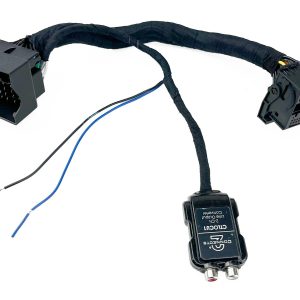 DIRECT-FIT BMW VW 2 CHANNEL LINE OUT CONVERTER 12V REM