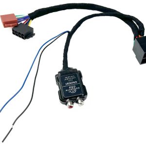 DIRECT-FIT UNIVERSAL 2 CHANNEL LINE OUT CONVERTER 12V REM