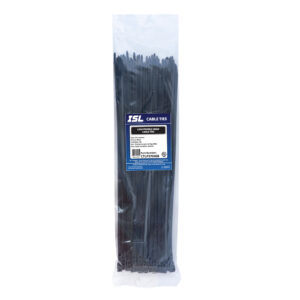 ISL 370x4.6mm Low Profile Cable Tie - UV Blk - 100pk