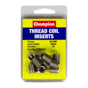 Champion 3/8in UNC x 16mm Thread Insert Refills -10pk
