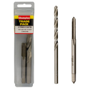Champion Tap & Drill Bit Refills  M12 x 1.50mm -2pk