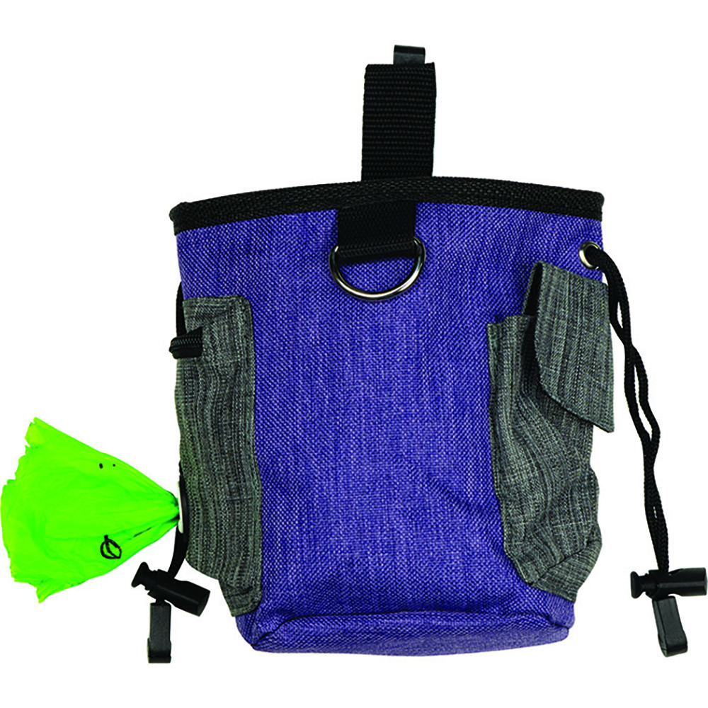 Sniffz Treat Bag with Removable Belt - Purple