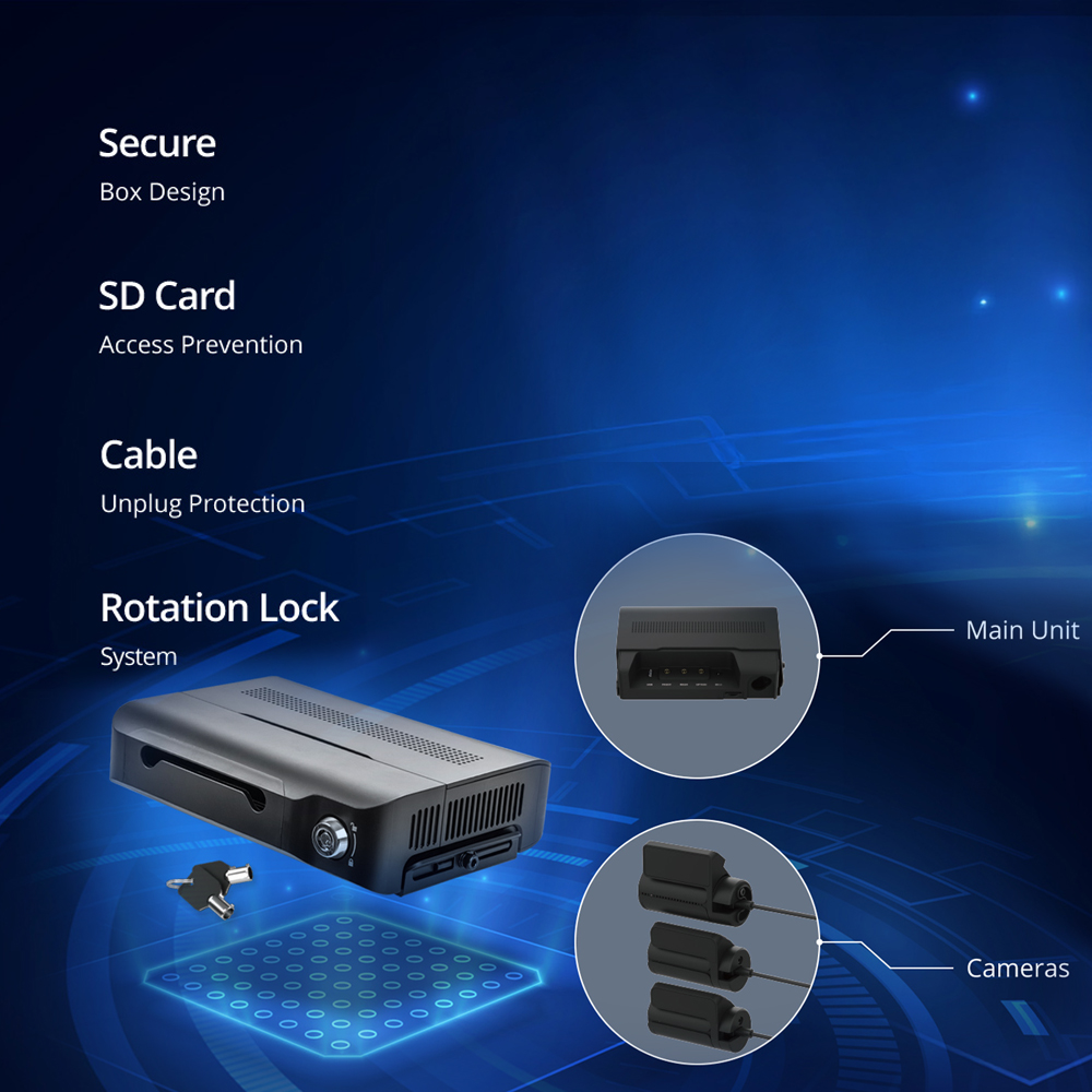 BLACKVUE DR770X BOX PRO 3-CH CAMERA SYSTEM WITH CENTRAL RECORD BOX DMS TRUCK 1080 HD DASHCAM 64 GB - Image 3