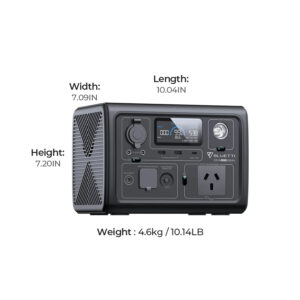 *DAMAGED BOX* BLUETTI EB3A PORTABLE POWER STATION | 600W (1200W SURGE) 268WH - Image 4