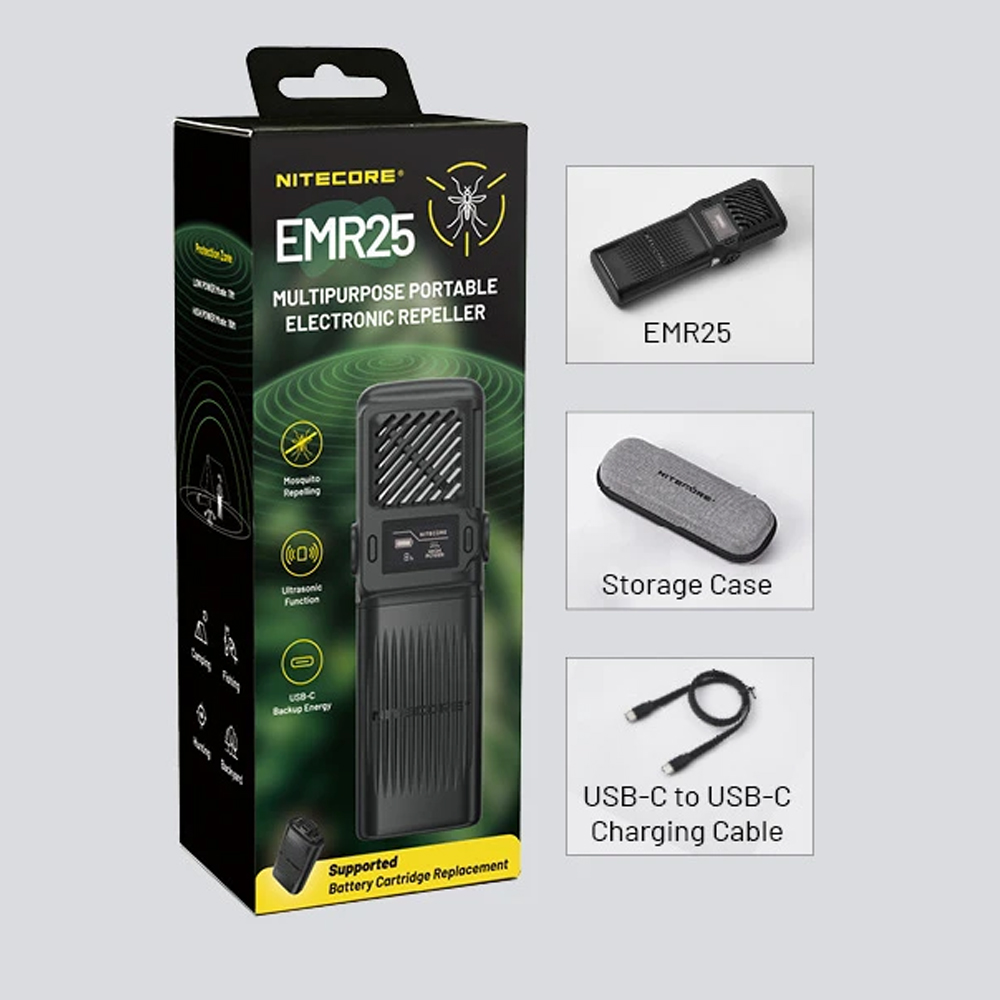NITECORE MULTIPURPOSE PORTABLE ELECTRONIC REPELLER - Image 7