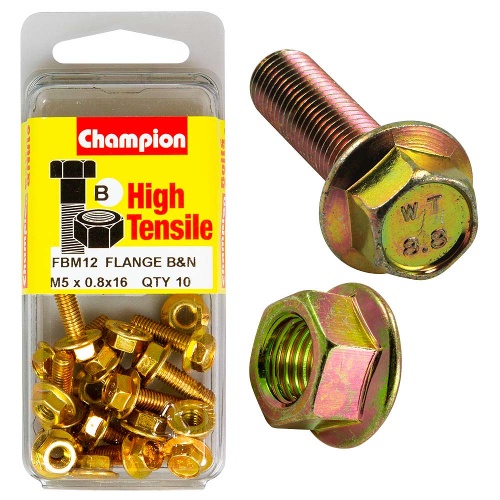 Champion Flange Bolt M5 x 16 (B) - GR8.8