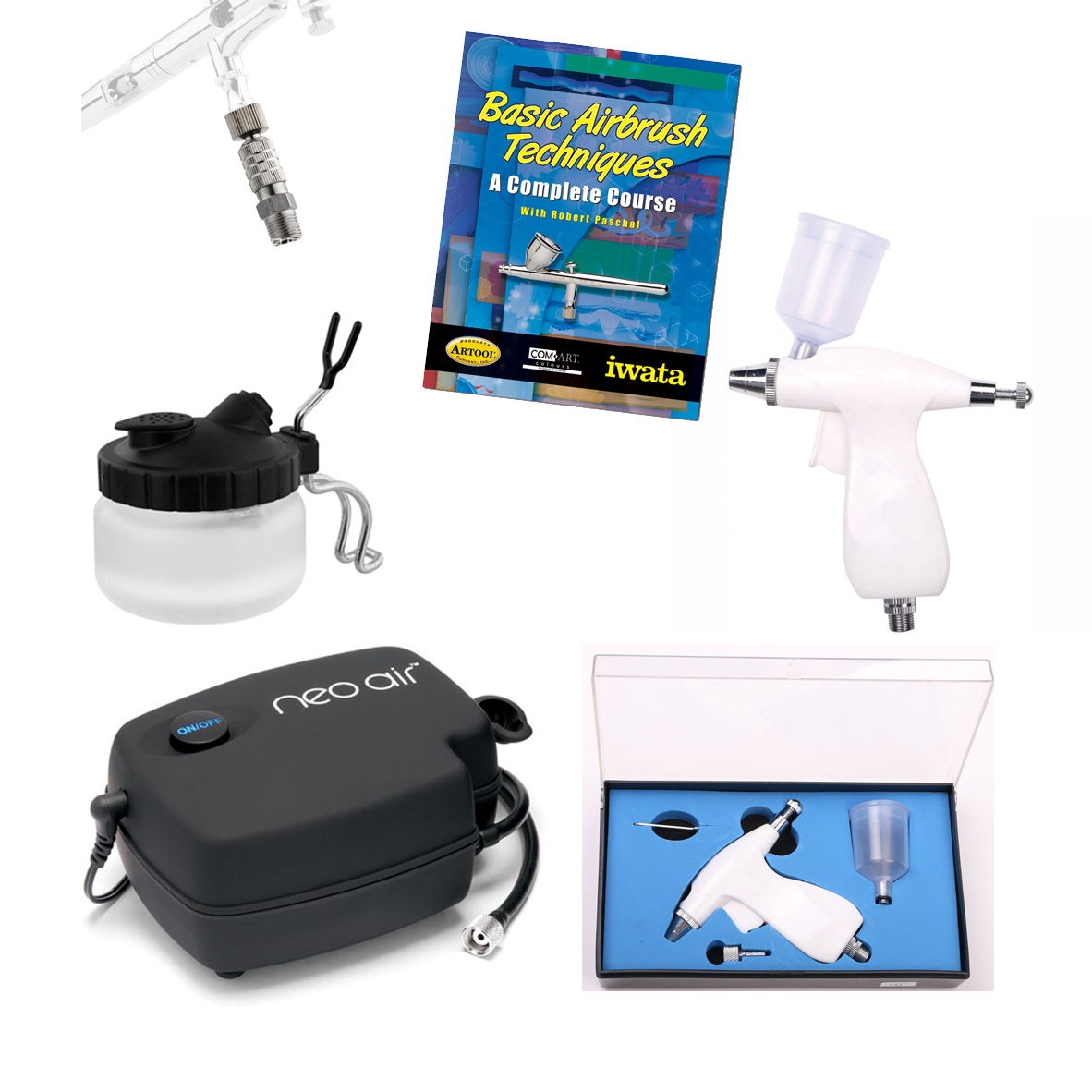 FORMULA GRAVITY AIRBRUSH BEGINNERS HOBBY KIT