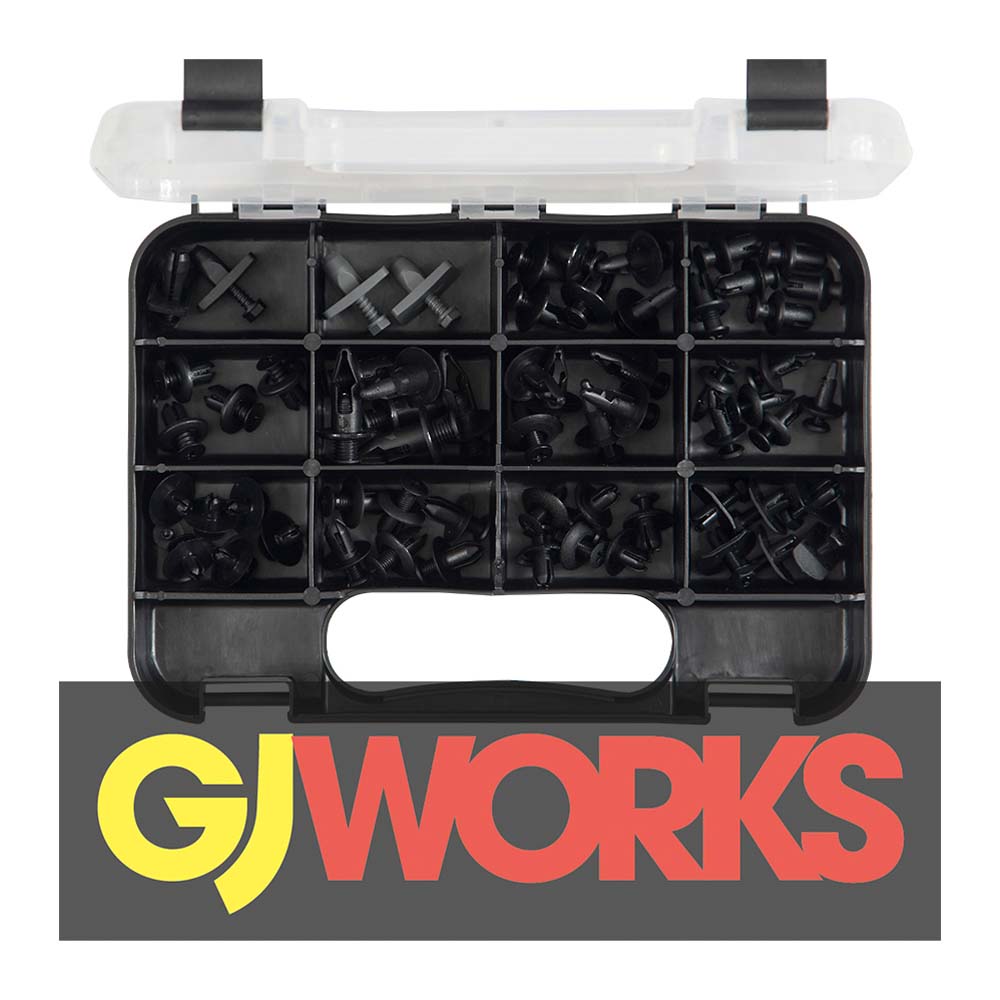 Champion GJ Grab Kit 62pc Plastic Scrivet Trim Clips