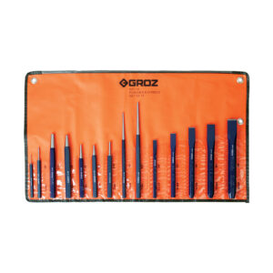 Groz 14pc Punch And Chisel Set