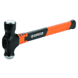 Groz Ball Pein Hammer 24oz - Fibreglass Handle 14in