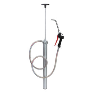 Groz 60L Drum Spring Loaded Oil Pump W/Gun