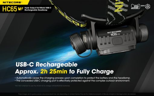 NITECORE USB RECHARGEABLE LED HEADLAMP - Image 6
