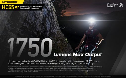 NITECORE USB RECHARGEABLE LED HEADLAMP - Image 8