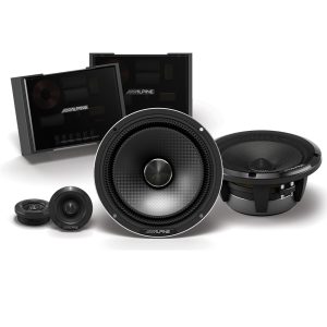 ALPINE STATUS SERIES 6.5" COMPONENT SPEAKER 100W RMS 2-WAY SLIM-FIT