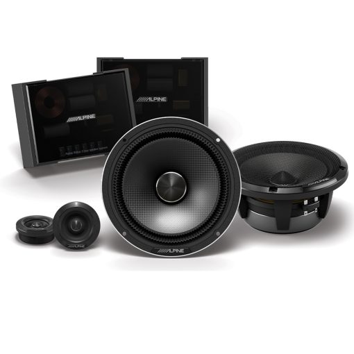 ALPINE STATUS SERIES 6.5" COMPONENT SPEAKER 100W RMS 2-WAY SLIM-FIT