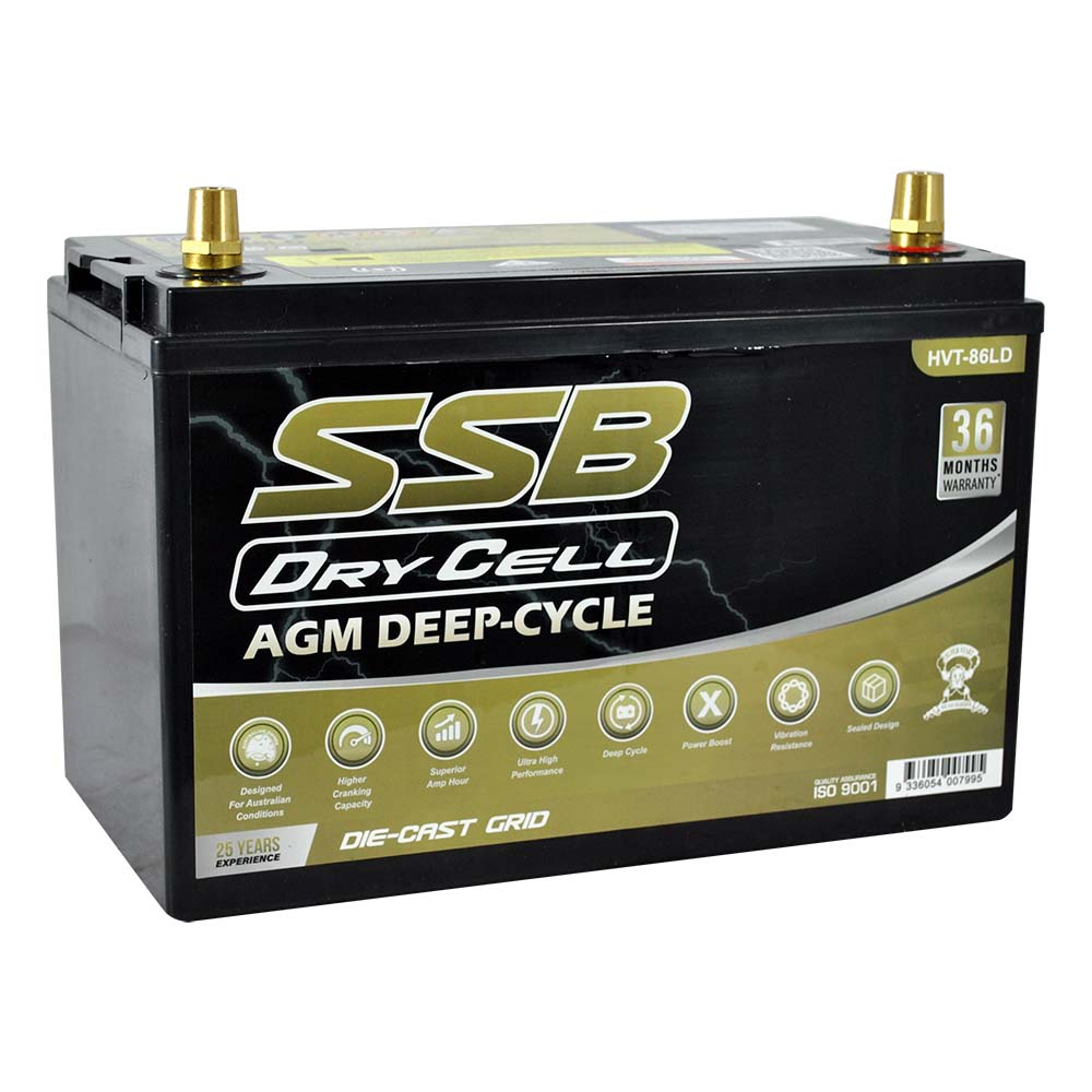 AGM BATTERY DEEP CYCLE DUAL PURPOSE 12V 130AH 1000CCA BY SSB (31X MF) ULTRA HIGH PERFORMANCE - Image 2
