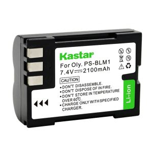 KASTAR CAMERA BATTERY OLYMPUS BLM-1/PS-BLM1 7.4V 2100MAH